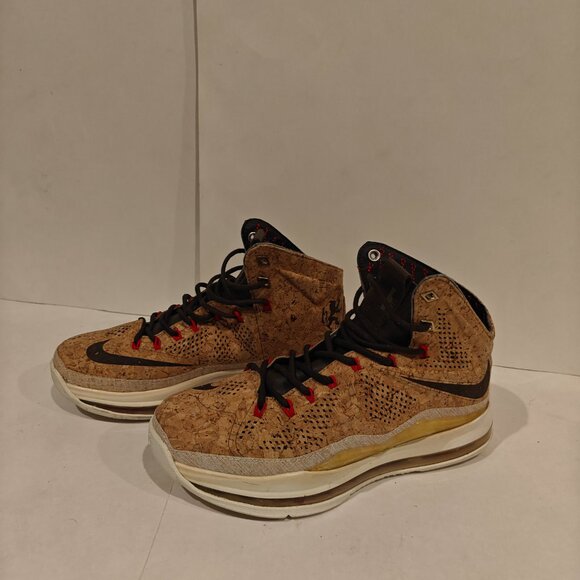 Nike LeBron 10 X EXT Cork 580890-200 Men's Size 8 US  Excellent Condition - Picture 2 of 16